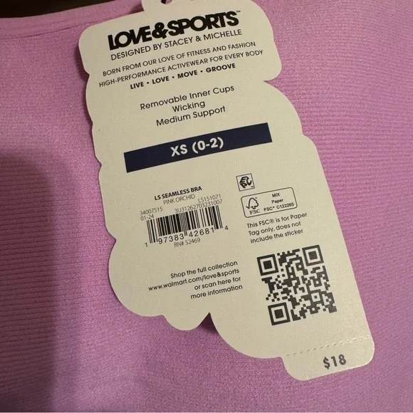NWT Love & Sports Sports Bra - Picture 12 of 13